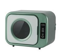 Mini Asciugatrice, Centrifuga Compatta con Riscaldamento Ventilato da 4,5 L, Asciugatrice Portatile for Sterilizzazione Frontale, Asciugatura ad Alta Temperatura 65°C, Fusto Interno in Acciaio(Color:G