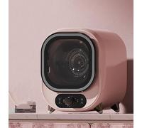 Mini asciugatrice compatta, asciugatura intelligente, motore in rame puro, capacità di carico 0,8 kg, aria calda e fredda, adatta per vestiti di diversi materiali, temperatura costante 60 ℃ per uso