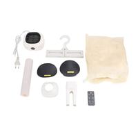 Mini Asciugatrice Per Bucato Portatile Piccola Compatta 800W - Asciugatura Rapida in 15 Min, Display Digitale e Timer - Ideale per Casa e Viaggi