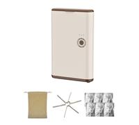 Mini asciugatrice portatile per vestiti, mini asciugatrice portatile compatta con disco profumo, timer da 3/6/9 ore, basso rumore a risparmio energetico, per appartamenti camper hotel dormitorio (base