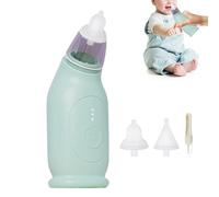 Mini aspirazione nasale, aspirapolvere delicato, detergente facile da usare con solvente nasale silenzioso e punta morbida per il dispositivo di aspirazione Booger con design portatile,