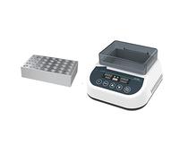 Mini Attrezzatura da laboratorio incubatrice bagno a secco Shaker incubazione di riscaldamento con blocco 0,5/1,5/2/5/5/50ml Apparecchiature di separazione(DB (1.5mlx35))