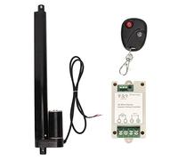 Mini attuatore elettrico lineare per sollevamento industriale e automazione domestica, motore 12 V CC, 1.000 N, corsa 250 mm, attuatore nero per progetti di robotica, agricoltura (Attuatore con