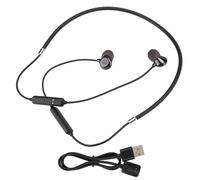 Mini auricolari Bluetooth con archetto da collo, design ergonomico con cancellazione del rumore ENC e bassi profondi, ideali per amanti della musica,