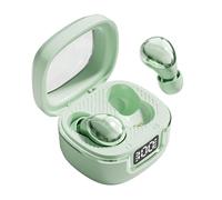 Mini auricolari in-ear, Bluetooth, invisibili, senza fili, piccole orecchie | Cuffie wireless in ear, piccole, con cancellazione del rumore, Bluetooth, con microfono, tappi per le orecchie