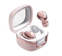 Mini auricolari in-ear, Bluetooth, invisibili, senza fili, piccole orecchie | Cuffie wireless in ear, piccole, con cancellazione del rumore, Bluetooth, con microfono, tappi per le orecchie