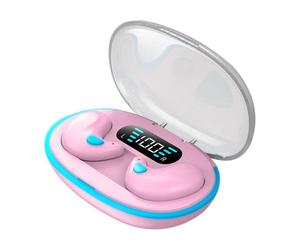 Mini auricolari wireless invisibili Bluetooth 5.3, ideali per dormire, allenarsi, fare escursioni e lavorare - Compatibili con iPhone e Android