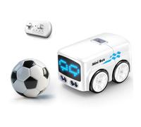 Mini Auto RC, Autobus RC, Giocattolo per Autobus con Controllo Gesti Intelligente Mini Auto con Evitamento Automatico e Luci di Espressione Divertenti Giocattolo Telecomandato per Bambini Adulti, Bia