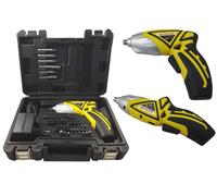 MINI AVVITATORE A BATTERIA CON TESTA SNODABILE 3,6V - 44 INSERTI HELVED EG10430