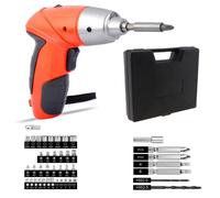 Mini Avvitatore Cacciavite Ricaricabile a Batteria Piccolo Portatile + Punte