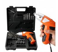 Mini Avvitatore Elettrico a Batteria LED 45 Punte Trapano Elettrico Cacciavite