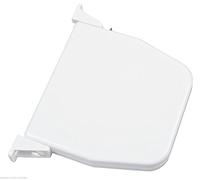 Mini avvolgicavo orientabile, bianco con corda, con sistema a cerniera - apribile,