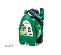 MINI AVVOLGITUBO DA 10 mt IRRIGATORE GIARDINO TUBO ACQUA
