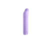 Mini bacchetta massaggio vibrante donna YF-E050, manuale | Velocità regolabile, silicone e ABS, ricaricabile USB, impermeabile, portatile, L90*D23mm, un'unità(V0336C-V)