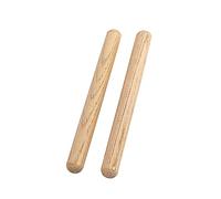 Mini Bacchette per Batteria in Legno 2 Pezzi, Punta in Legno | Marrone, Odore Assente e Struttura Heavy Duty, Adatte a Principianti e Professionisti