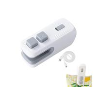 Mini Bag Sealer, Handheld Heat Sealing Tool, 1.46 X 1.26 X 3.74 Inches Ricaricabile Resealer, Compact Design for Airtight Food Storage, Snack Preservation for Kitchen, Meal Prep, Meat Bags