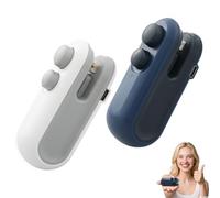 Mini Bag Sealer with Cutter and Magnet, Bag Resealer, Magnetic Bags Sealer, Mini Snack Bags Sealing Machine, USB-C Rechargeable Snack Sealers, Lasting Freshness (Mix)