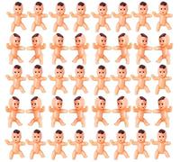 Mini Bambini di Plastica,100 Pack Baby Doll Decorazioni per Feste Mini Plastic Babies for Baby Shower 1 Pollice Bambola di Plastica Bambini