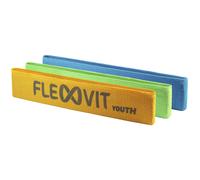 Mini banda di resistenza FLEXVIT (x3) Jaune 26x5 cm