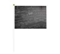 Mini bandiere con stampa di simboli matematici, per grandi aperture, bar, ufficio, sfilate, eventi sportivi della Coppa del Mondo