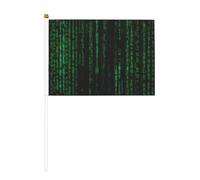 Mini bandierine con stampa di Hacker Era, per grandi aperture, bar, ufficio, sfilate, eventi sportivi della Coppa del Mondo