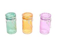 Mini Barattolino Per Snacks-70 Ml Ø 4,5X8,6 Cm Colori Varie Cristal - 24 Unità