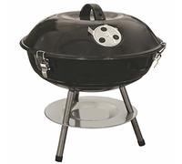 MINI BARBECUE TONDO CON COPERCHIO 35 X H 35 CM NERO