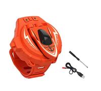 Mini Barca Con RC - 2.4 GHz Naviglio Elettrico Portatile - Con Giocattolo Imbarcazione A Batteria Ricaricabile,Per Ragazzi E Ragazze, Interno Ed Esterno, Estate, Vasca Da Bagno, Lago, Fiume E Stagno