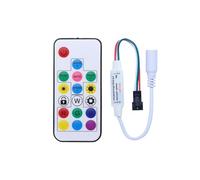 Mini barra luminosa a LED pixel con 3 tasti, 14 tasti, 17 tasti, 21 tasti, controller luci DC5-24V(17Key controller)