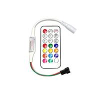 Mini barra luminosa a LED pixel con 3 tasti, 14 tasti, 17 tasti, 21 tasti, controller luci DC5-24V(21Key controller)