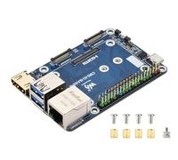 Mini Base Board (B) for Raspberry Pi Compute Module 5 Lite/Emmc Series Module,Suitable for Evaluating The Raspberry Pi CM5,Onboard EEPROM And Encryption Chip
