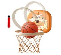 Mini Basketball Hoop Set, Basketball Game Toy, 12.2x10.61x9.45 inches, Interactive Wall Mounted Indoor with Scoreboard, Sports Activity Set for Home, School, Bedroom, Living Room, Boys, Girls, Kids