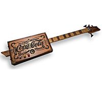 Mini Bass cigar box guitar Matteacci's Coca Cola.