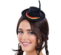 Mini Bavarian Trenker Hat, Black