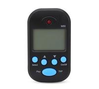Mini beat digitale tap m50 m50 metonome clip professionista portatile mult funzionale facile da usare per musicisti batteristi per chitarra per pianoforte giallo rosso blu bianco (Nero)