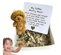 Mini Beh Box Beh - Soffice, animale tascabile | Giocattolo di di peluche personalizzato con etichetta vergine, regalo per le vacanze, di compleanno per i cari, F