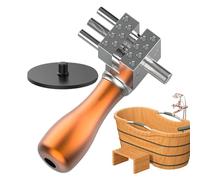 Mini benchvisse- 6x6x15,5 cm Banchina compatta, mini di lavoro regolabile, supporto per mascella di metallo facile da trasportare | visseda panca per l'elettronica di legno per hobby progetti p