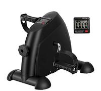 Mini bicicletta statica con schermo LCD per allenamento di braccia e gambe, attrezzatura per esercizi a casa regolabile per donne e uomini, per genitori