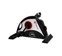 Christopeit Sport Mini Bike MB 3 nero, Cyclette per allenamento di braccia e gambe, pedalatore con resistenza regolabile