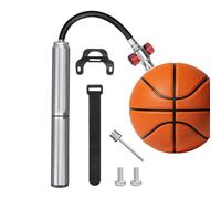 Mini Bike Pump - Portable High Pressure Bicycle Tire Inflator with Hose