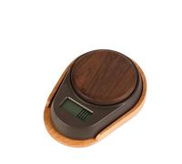 Mini bilance elettroniche ad alta precisione for piccole cucine(Nut-brown 1g-500g)