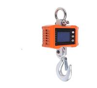 Mini bilancia a gru portatile, Bilancia digitale for gru sospesa 500 kg/1000 kg (1000 libbre/2000 libbre) con display LCD, avviso di sovraccarico(500)