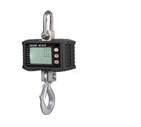Mini bilancia a gru portatile, Bilancia digitale for gru sospesa da 1000 kg con display LCD e telecomando multicolore(Black With Box)
