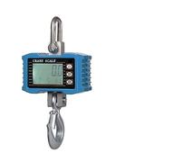 Mini bilancia a gru portatile, Bilancia digitale for gru sospesa da 1000 kg con display LCD e telecomando multicolore(Blue With Box)