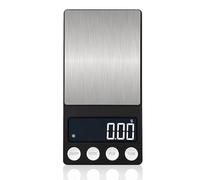 Mini bilancia digitale per gioielli, bilancia da cucina tascabile, LCD ad alta precisione, 5 unità di misura, con vassoio di pesata (300 g/0,01 g)