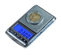 Mini bilancia digitale per monete Leuchtturm Libra di nuovissima qualità da 0,01