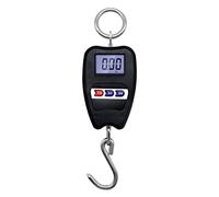 Mini Bilancia for Gru 200kg Pesatura Digitale Industriale A Sospensione 200kg/441lb Heavy Duty Gancio Appeso In Acciaio Inox,Ultra resistenza(Noir)