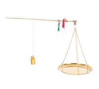 Mini bilancia in rame: bilancia portatile vintage per medicina tradizionale