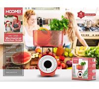 MINI BILANCIA MECCANICA DA CUCINA CON CIOTOLA 400 ML IN PLASTICA MAX 1 Kg HM1205