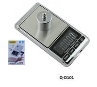 MINI BILANCIA TASCABILE DIGITALE 0,01 G 500 G DISPLAY LCD RETROILLUMINATO Q-D101